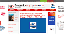 Desktop Screenshot of federottica.org